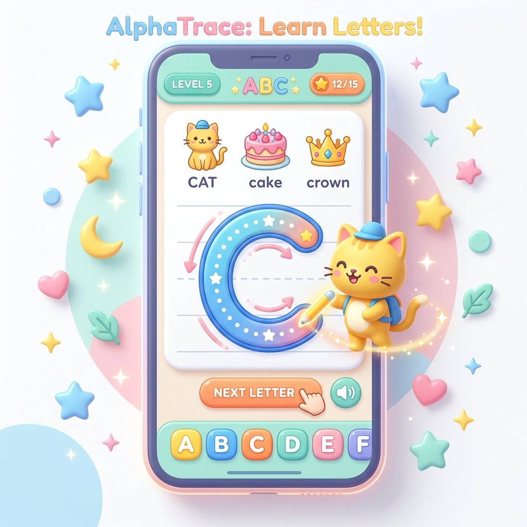 ABC Tracing App Mockup
